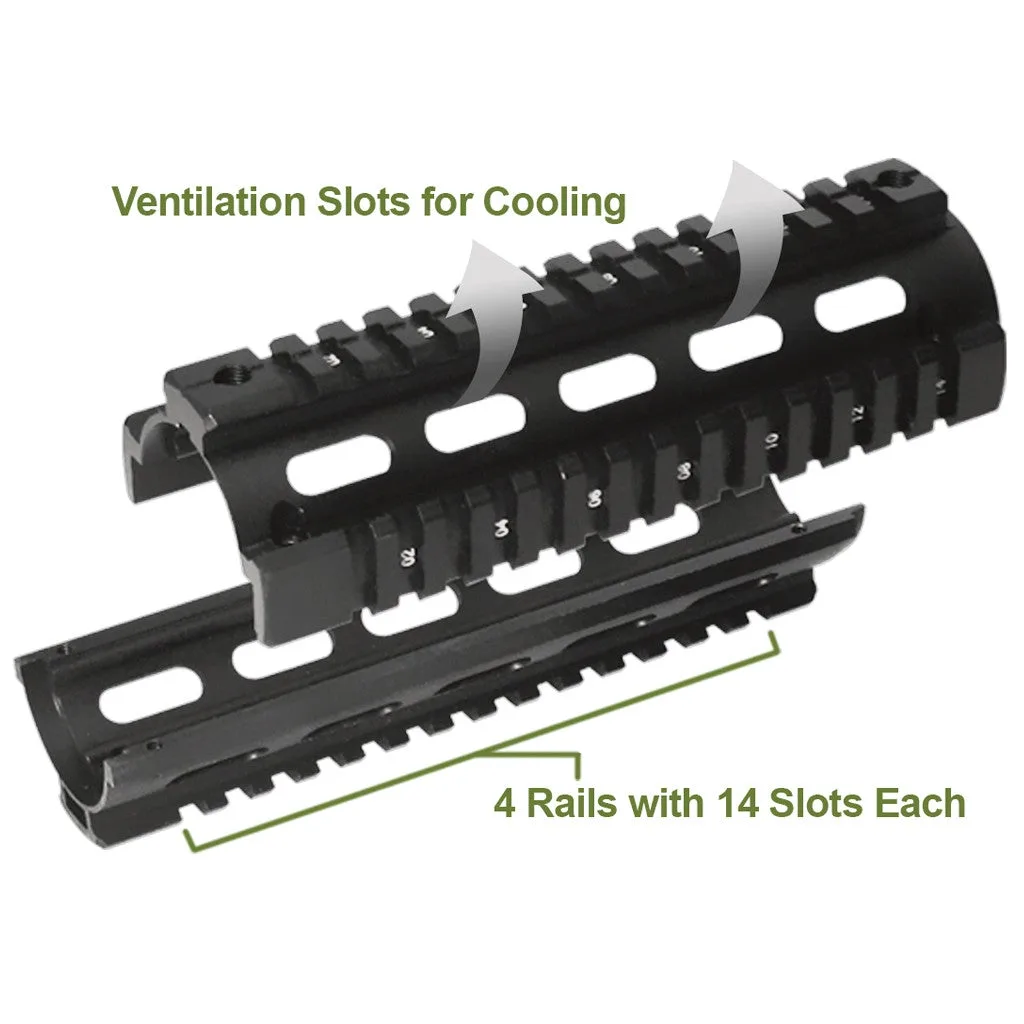 XTS TWO PIECE QUAD RAIL - MT021 - Image 2