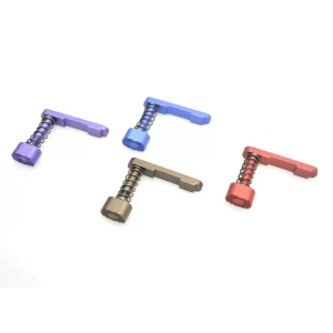 XTS-MC MAGAZINE CATCH ASSEMBLY - ANODIZED COLORS