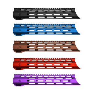 XTS-MLK12: 12" M-LOK ANODIZED RAIL (SLANT NOSE)