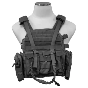 AL 002BK β BLACK TACTICAL PLATE CARRIER VEST