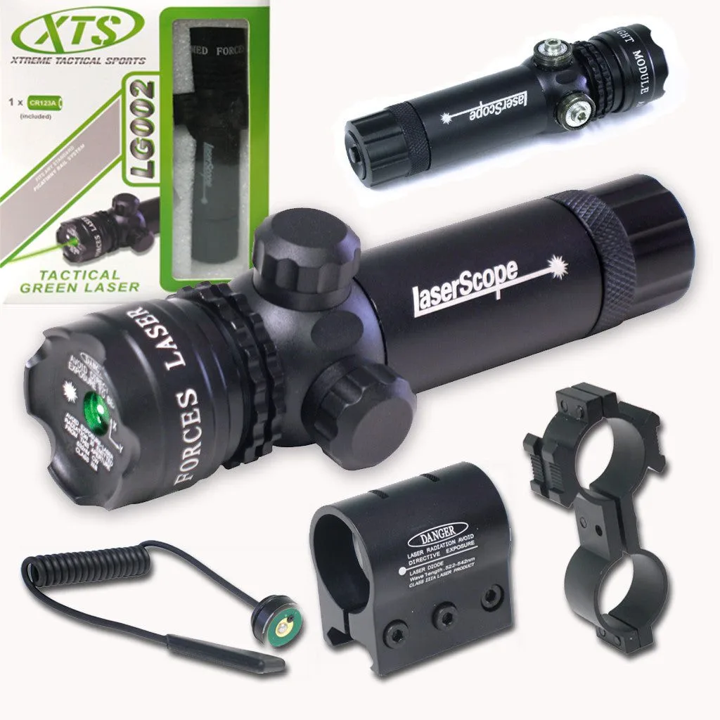 EXTERNAL ADJUSTABLE TACTICAL GREEN LASER