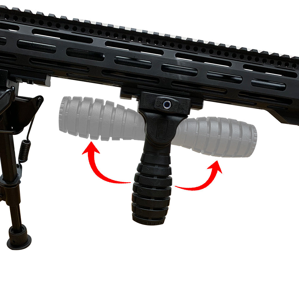 XTS 309 - Front-2-Back Folding Vertical Grip Black or Tan/FDE - Image 3