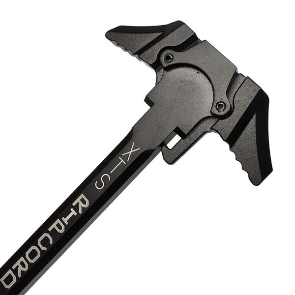 XTS-RIP-ACH AR-15 RIPCORD Ambidextrous Charging Handle - Anodized Black - Image 2